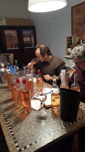 côtes de provence rosé 2016 : first blending session