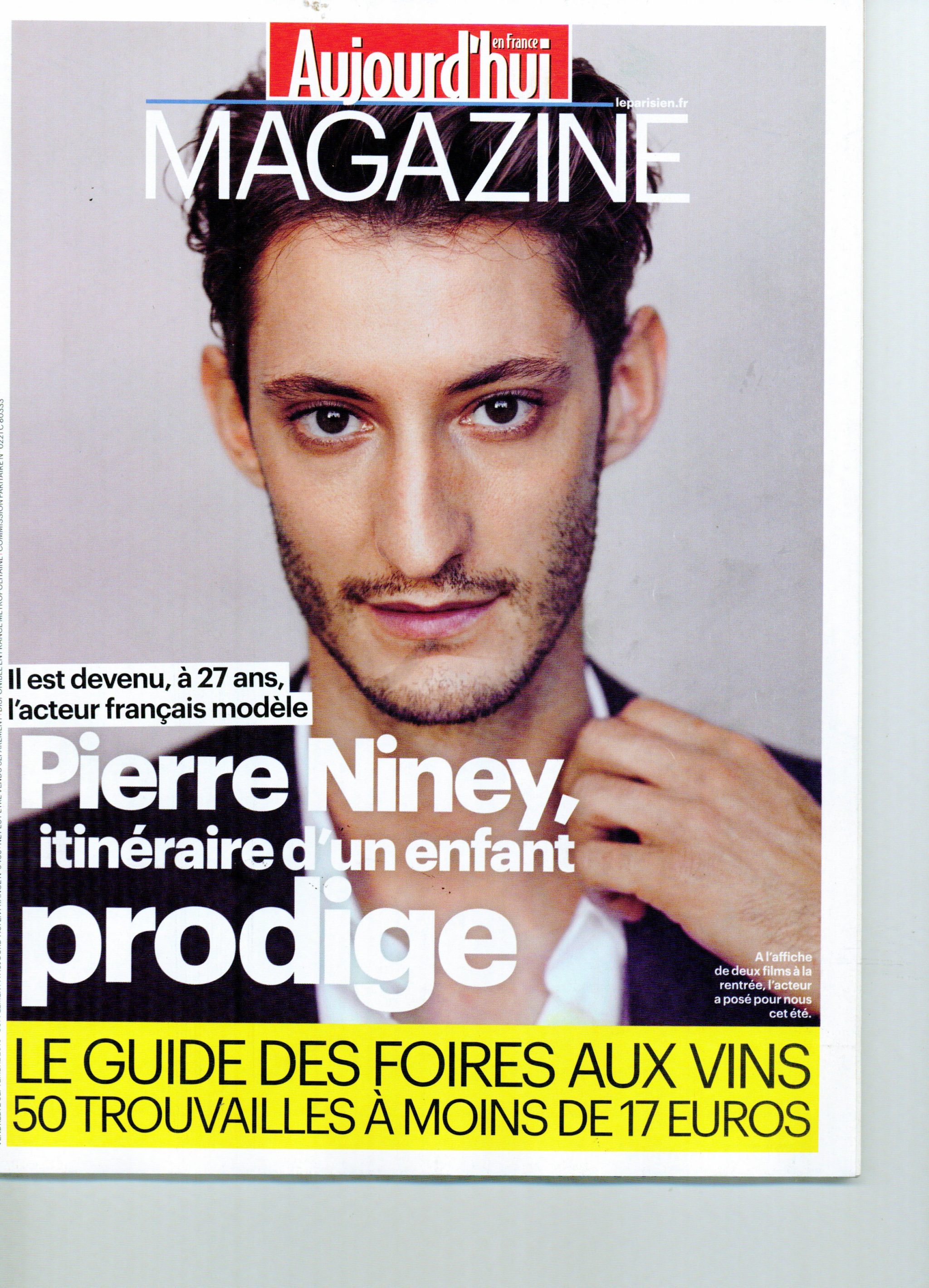 aujourd’hui en france magazine / guide des foires aux vins / languedoc rouge 2015
