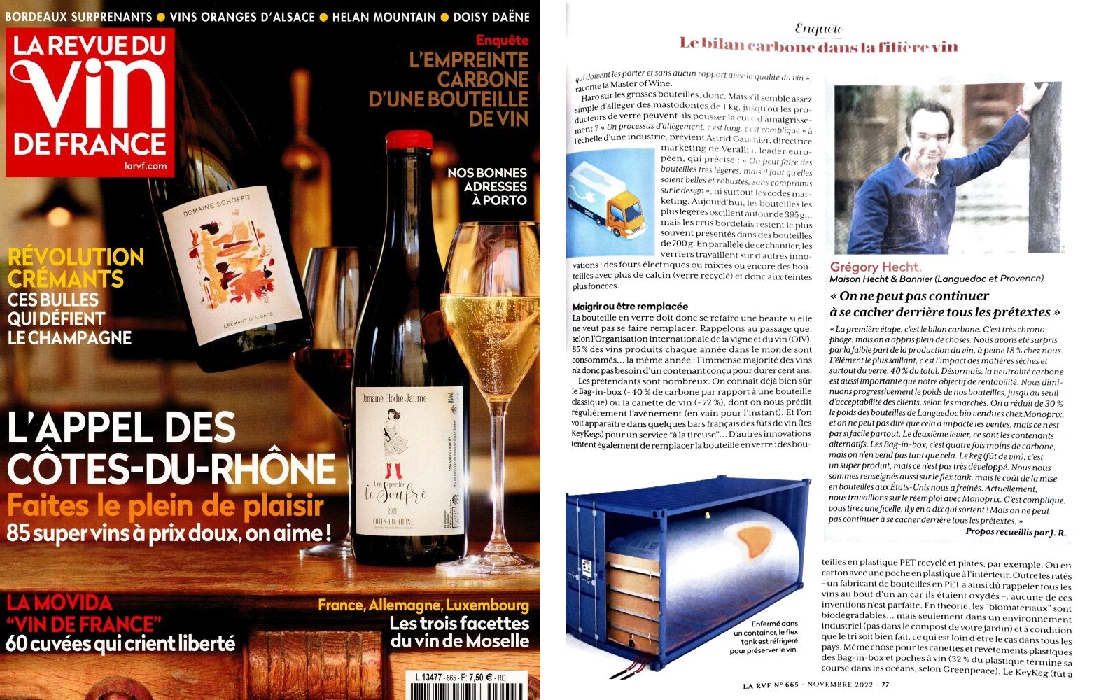 la revue du vin de france / hecht & bannier